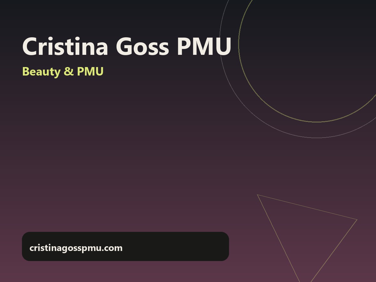 Copertina progetto Cristina Goss PMU